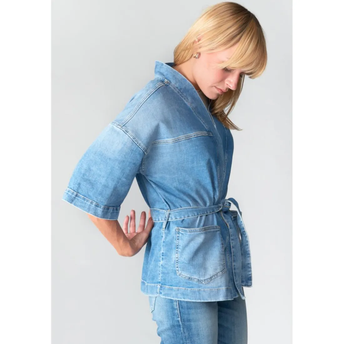 Veste BEOCCA bleu Uma