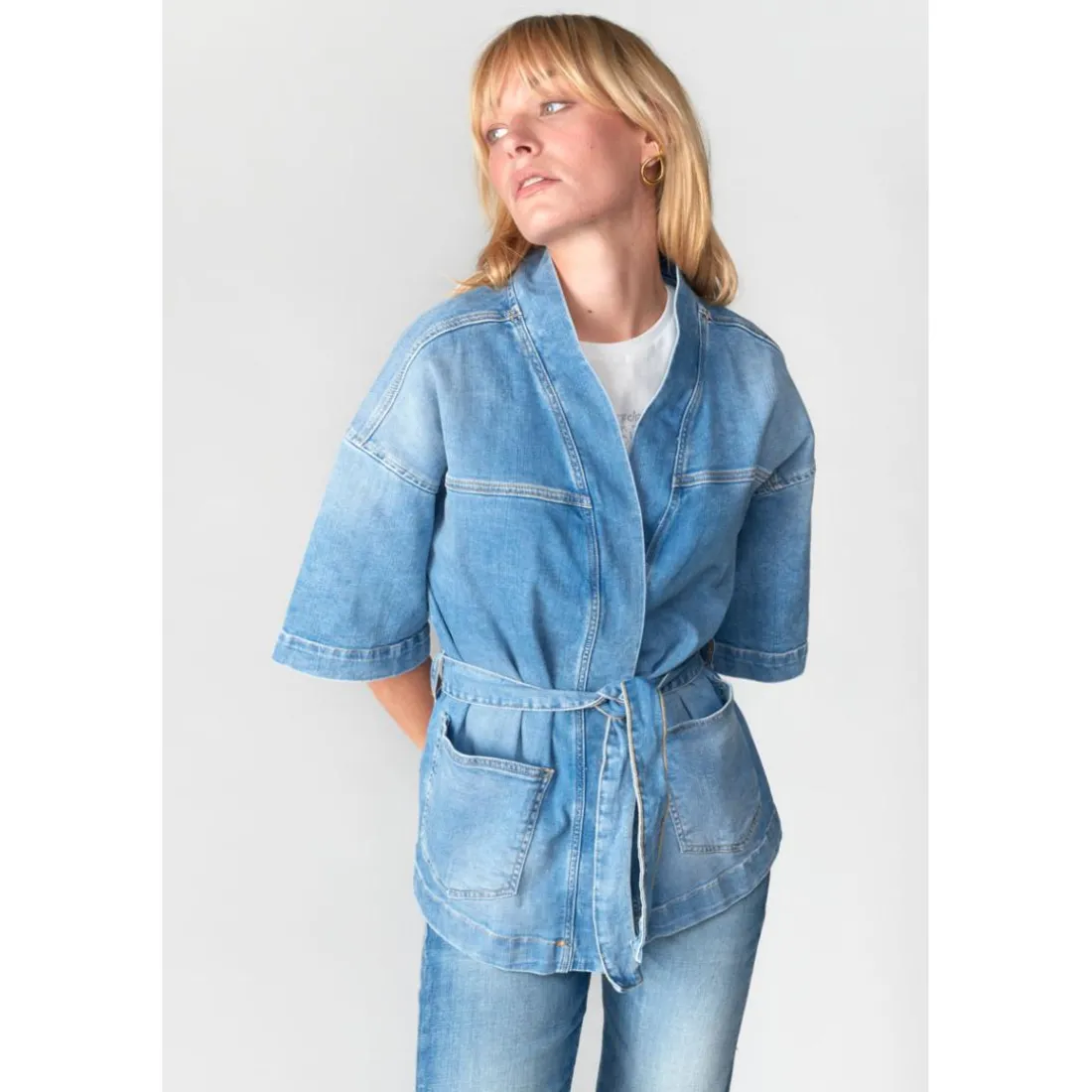 Veste BEOCCA bleu Uma