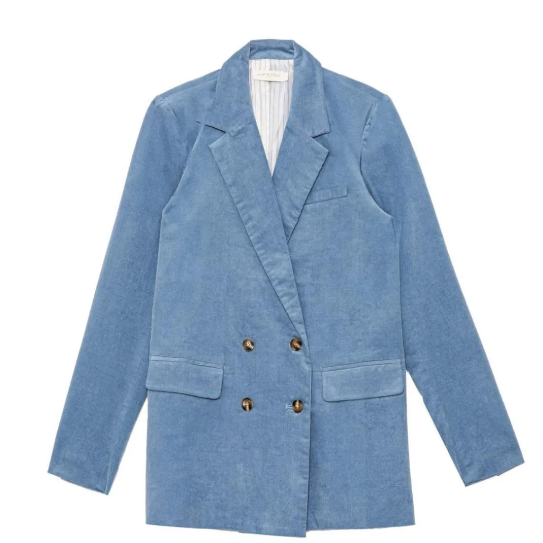 Veste bleu gris VICTOIRE en coton