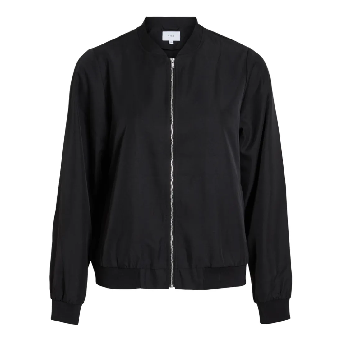 Veste bomber zippée Papaya noir Maëlys Lara