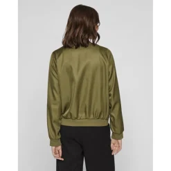 Veste bomber zippée Papaya vert Blair