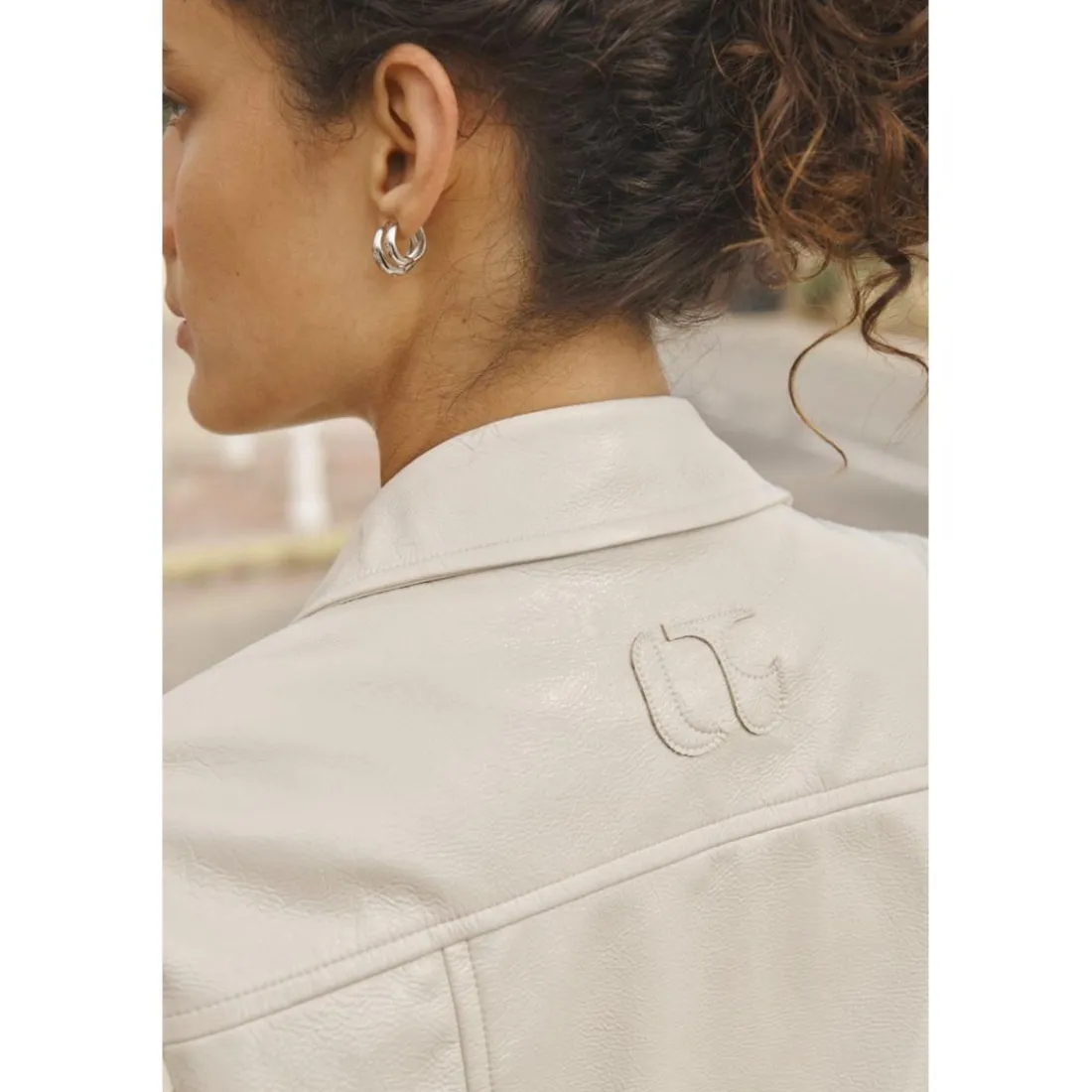 Veste BROUZ beige Daisy