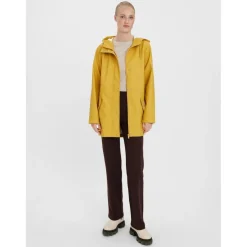 Veste Capuche Manches longues jaune Wynn