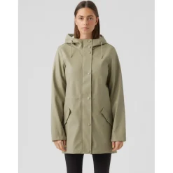 Veste Capuche Manches longues gris Hattie