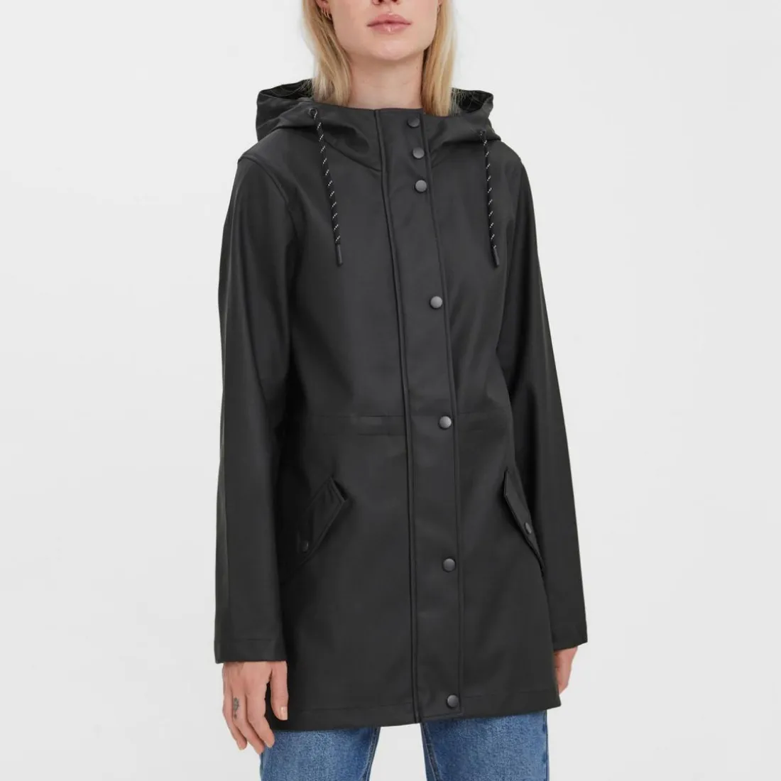 Veste Capuche Manches longues noir Zola