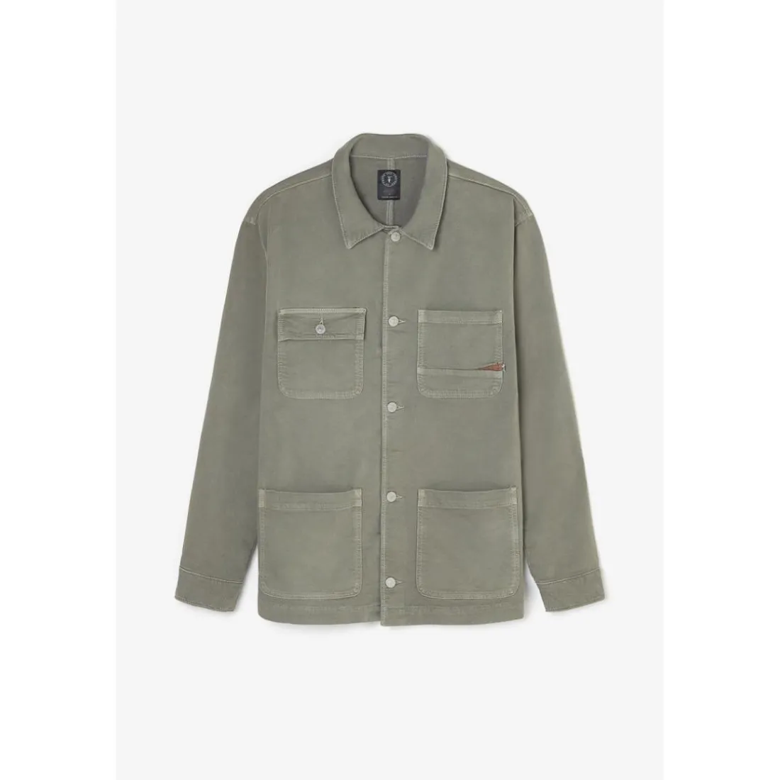Veste CARVOS kaki Yael en coton