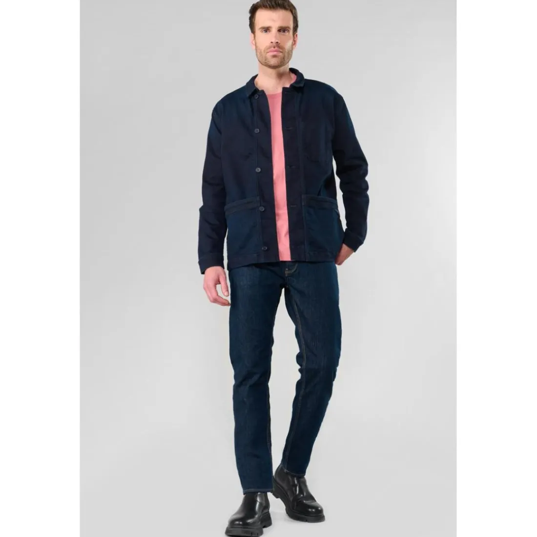 Veste CARVOS noir Paco en coton