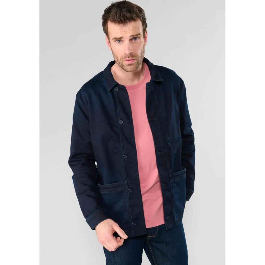 Veste CARVOS noir Paco en coton