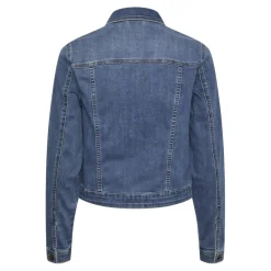 Veste en denim Coia bleu en coton Vox