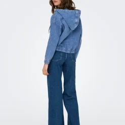 Veste en jean bleu denim Léa