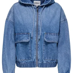 Veste en jean bleu denim Léa
