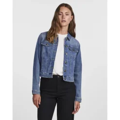 Veste en jean bleu Nora