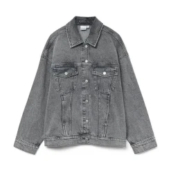 Veste en jean oversize Tessa gris Ines