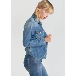 Veste en jeans bleu Lilly