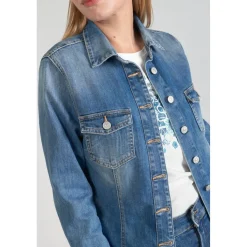 Veste en jeans bleu Lilly