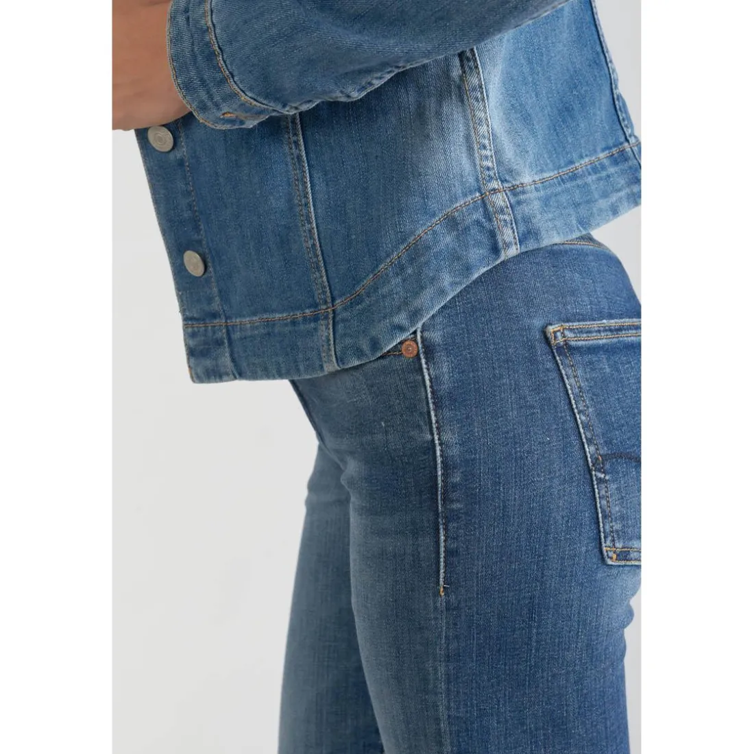 Veste en jeans bleu Lilly