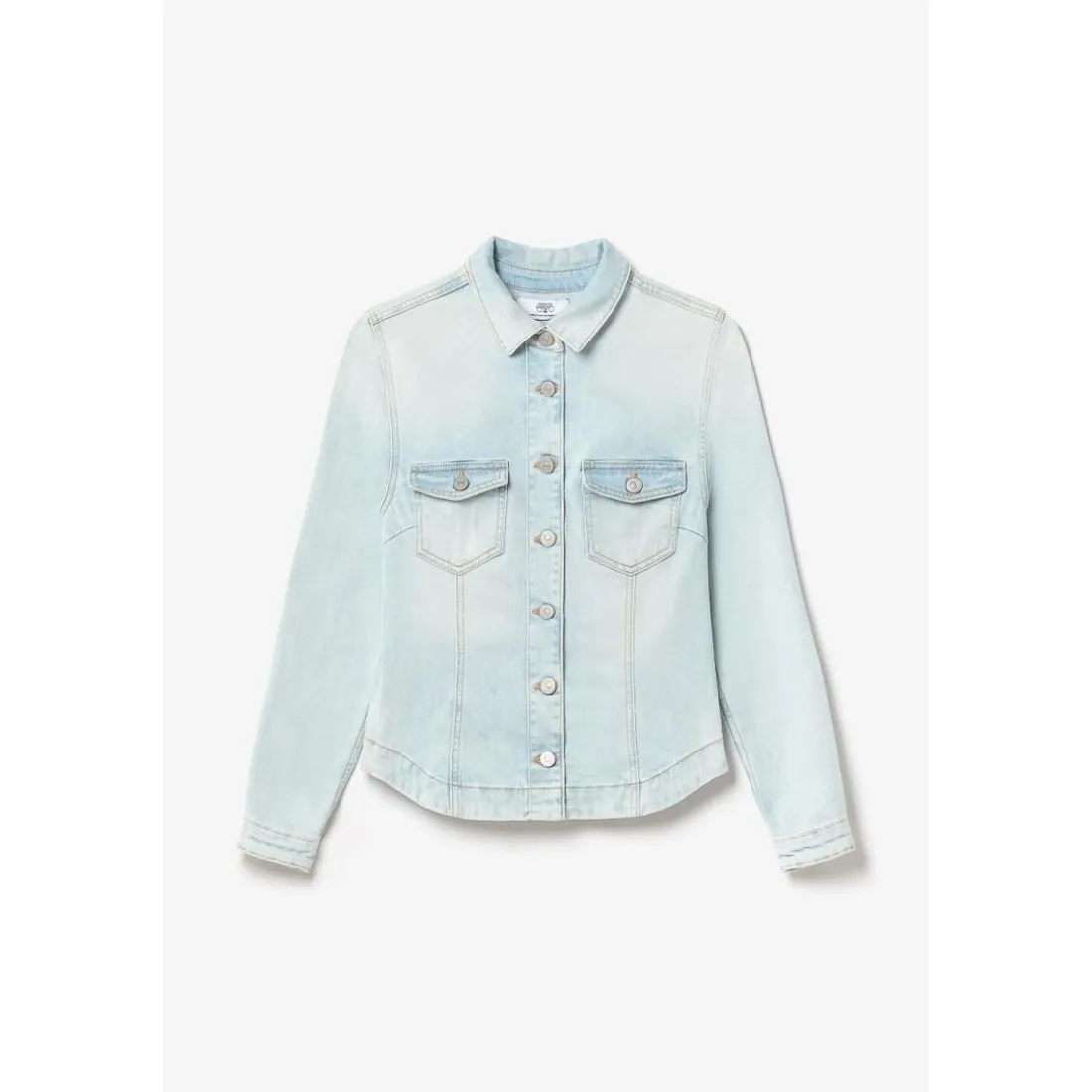 Veste en jeans Lilly bleu très clair