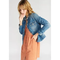 Veste en jeans Lilly bleu