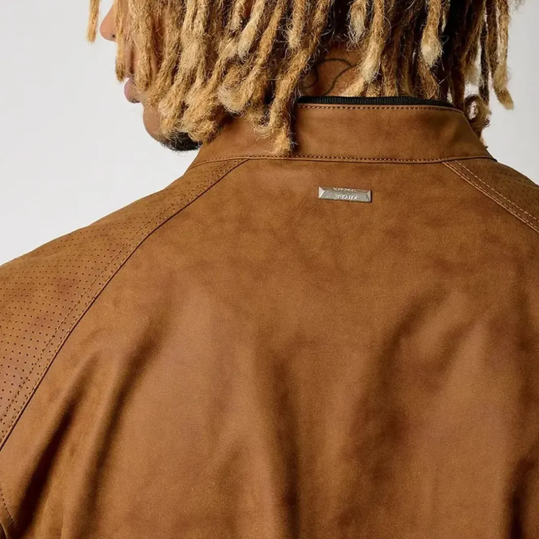 Veste en viscose LIRAK Camel