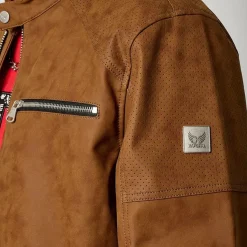 Veste en viscose LIRAK Camel