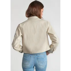 Veste fille MAINAGI crème