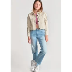 Veste fille MAINAGI crème