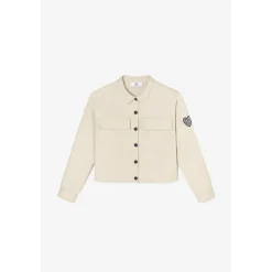 Veste fille MAINAGI crème