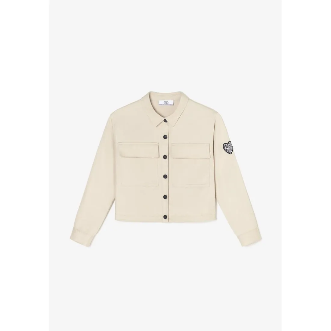 Veste fille MAINAGI crème