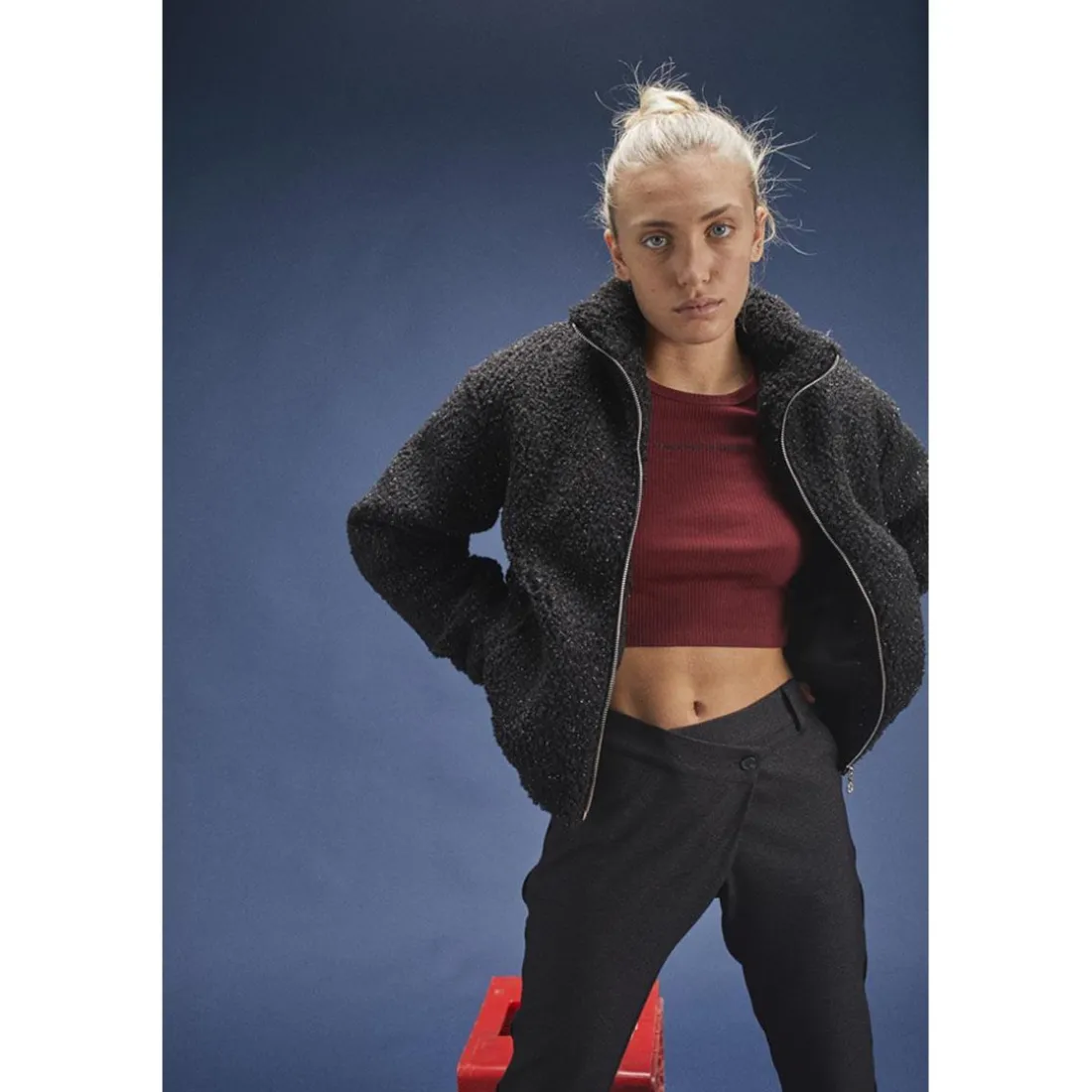 Veste fille MALIGI noir