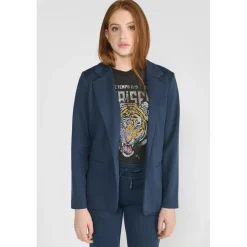 Veste fille OSCARGI bleu Isla