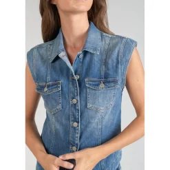 Veste GAINAT bleu en coton