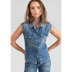 Veste GAINAT bleu en coton
