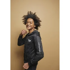 Veste garçon, AKABO noir en coton