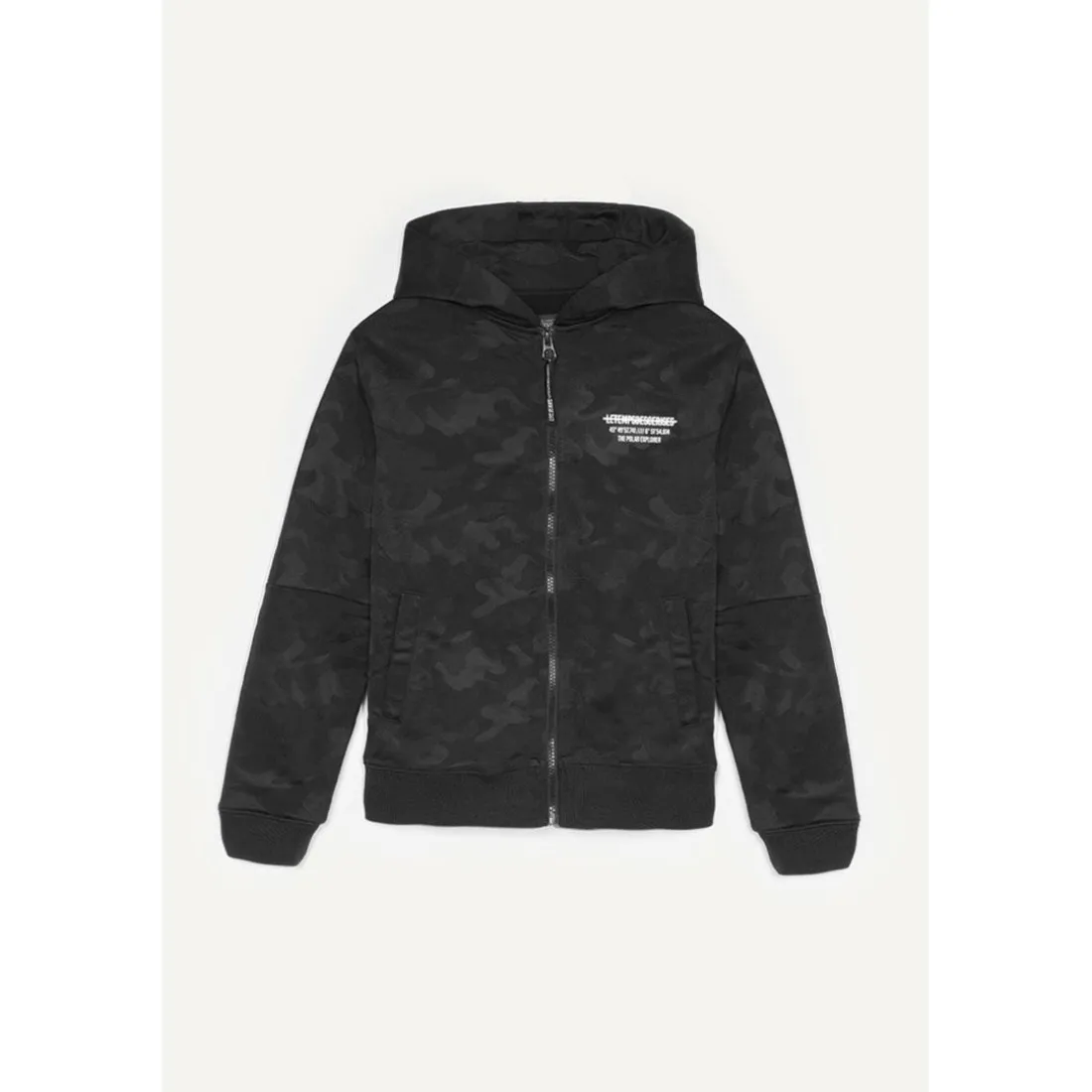 Veste garçon, AKABO noir en coton