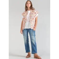 Veste KERMAN rose en viscose