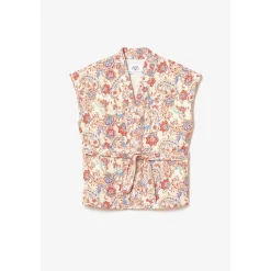 Veste KERMAN rose en viscose