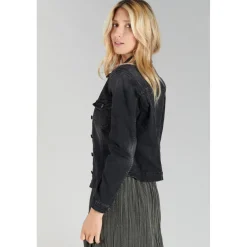 Veste LILLY - Noire en coton