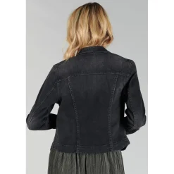 Veste LILLY - Noire en coton
