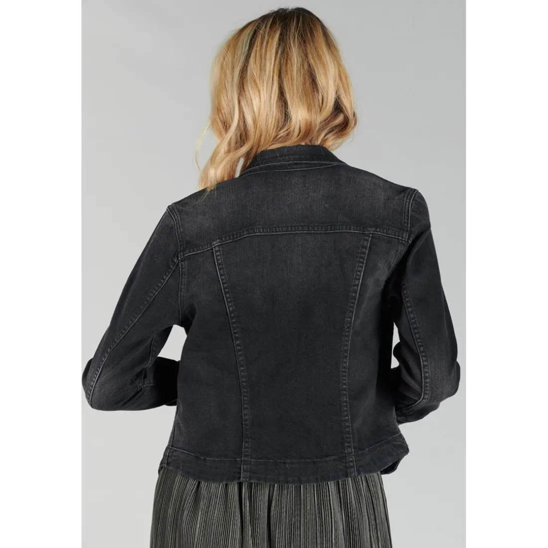 Veste LILLY - Noire en coton