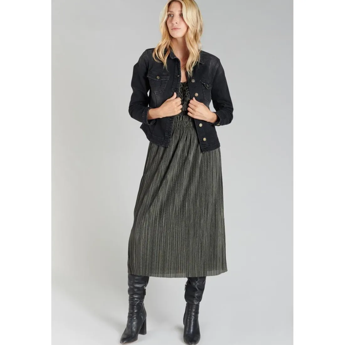 Veste LILLY - Noire en coton