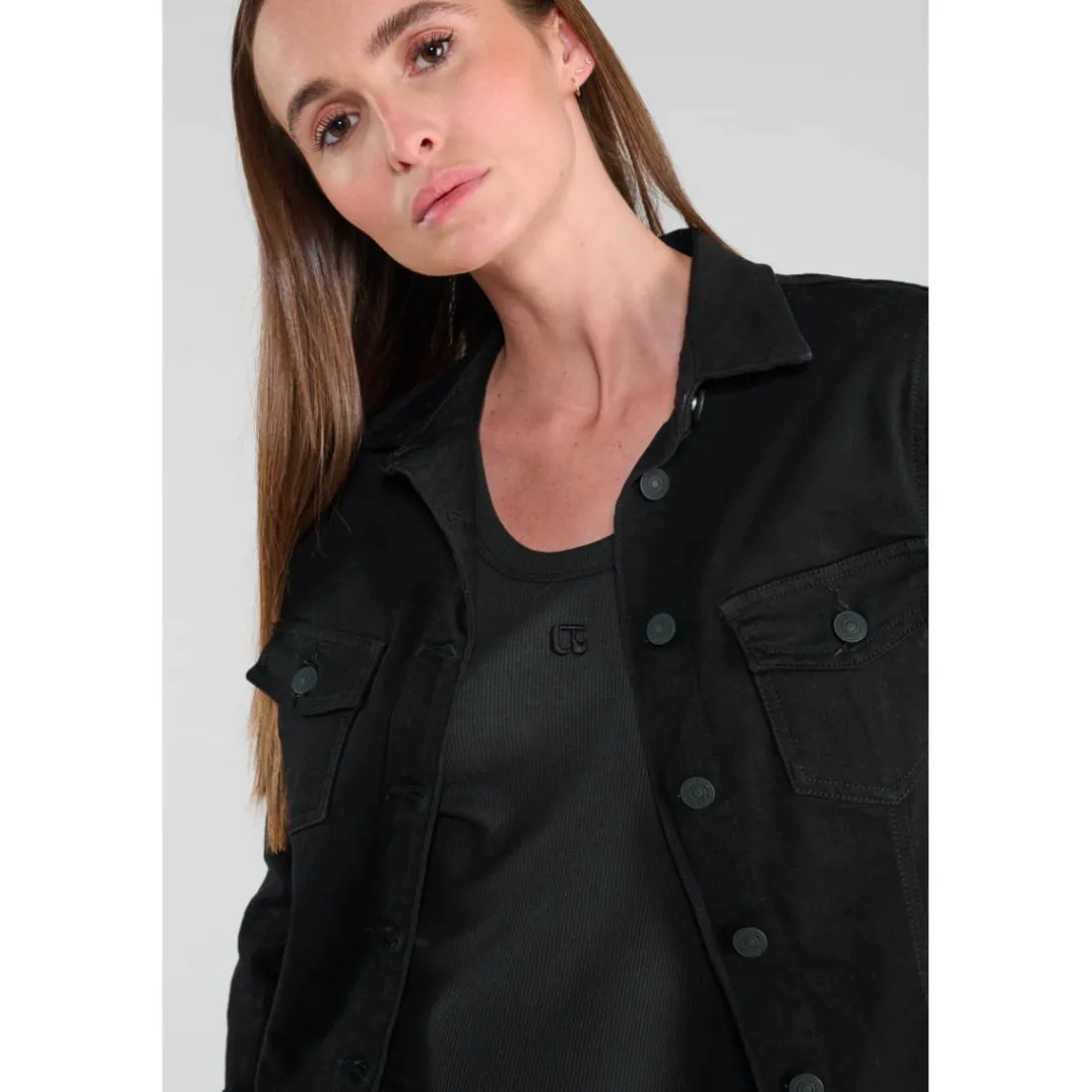 Veste LILLY noir Beth en coton