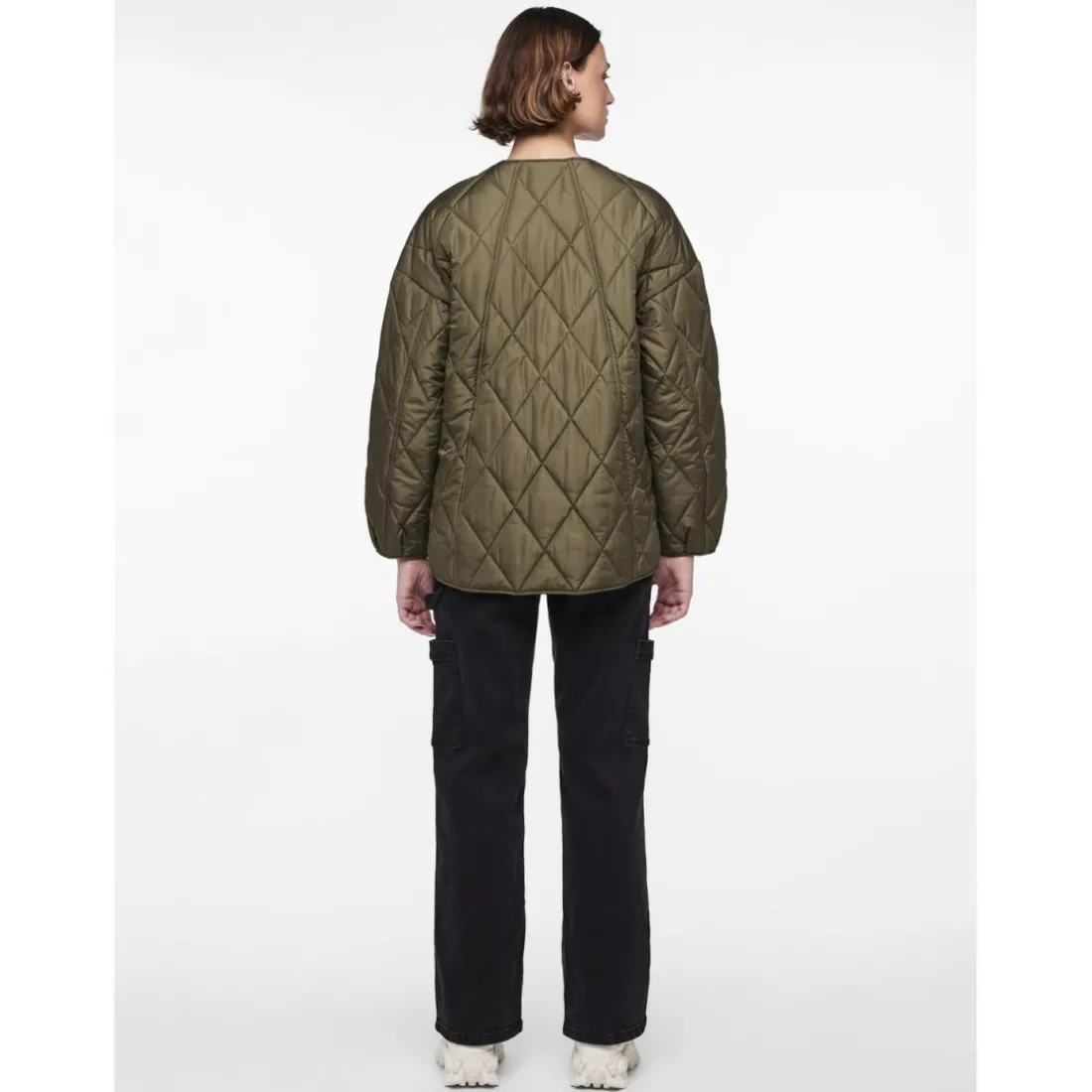 Veste matelassée vert