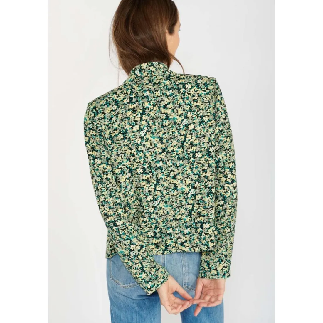 Veste MERYA vert Hana