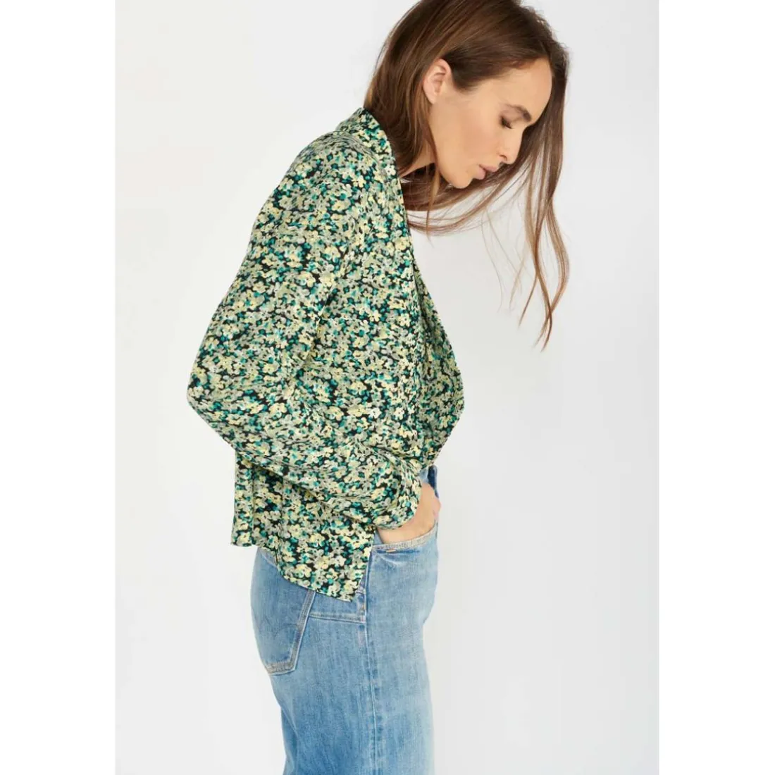 Veste MERYA vert Hana