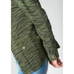 Veste MILIZEBR vert Willa