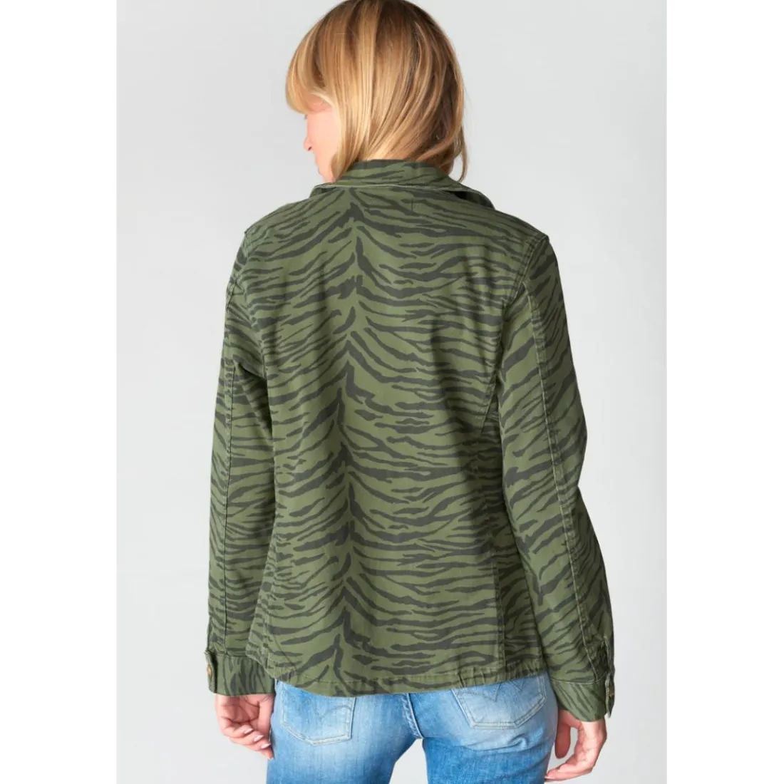 Veste MILIZEBR vert Willa