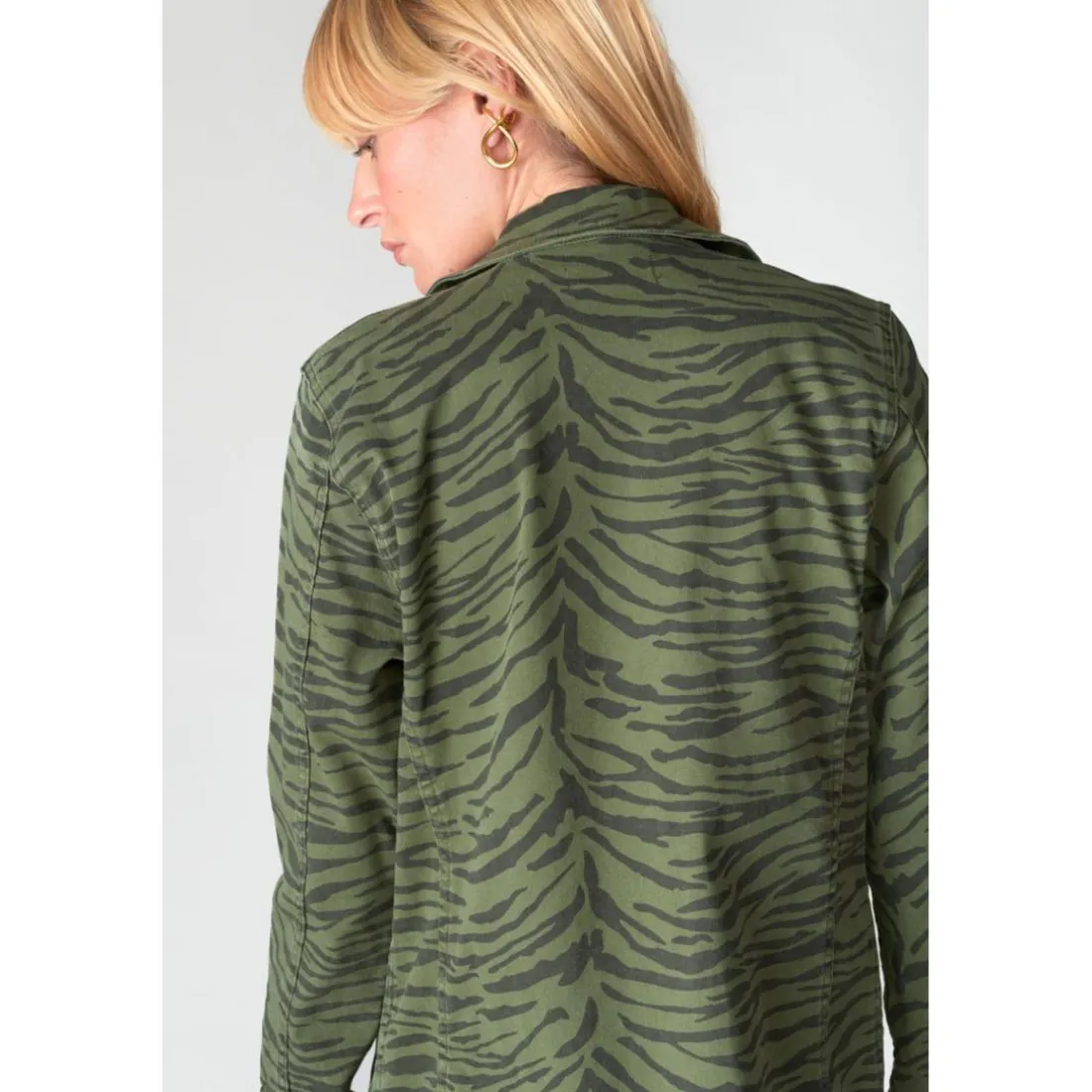 Veste MILIZEBR vert Willa