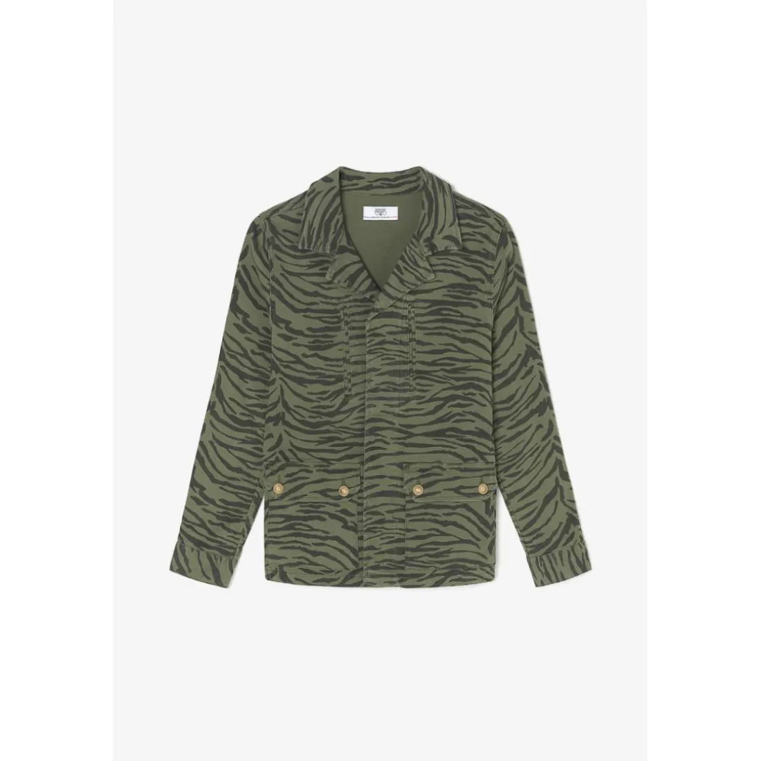 Veste MILIZEBR vert Willa