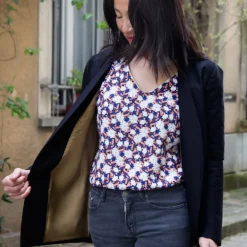 Veste Pure noire en coton
