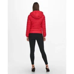 Veste rouge en nylon
